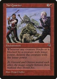 No Quarter - Tempest - Magic: The Gathering card