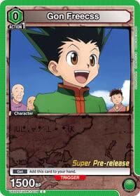 Gon Freecss (075) - UE02ST: HUNTER X HUNTER Super Pre-Release Starter Deck - Union Arena card