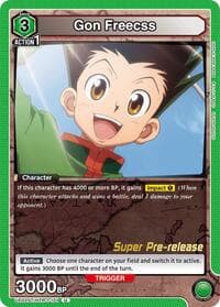 Gon Freecss (101) - UE02ST: HUNTER X HUNTER Super Pre-Release Starter Deck - Union Arena card