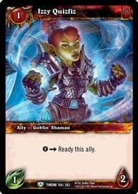 Izzy Quizfiz - Throne of the Tides - WoW card
