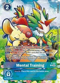 Mental Training (Starter Deck 18 Exclusive) - Digimon Promotion Cards - Digimon Card Game card