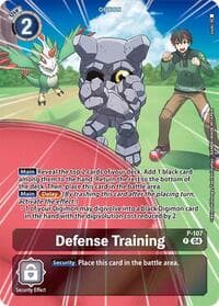 Defense Training (Starter Deck 18 Exclusive) - Digimon Promotion Cards - Digimon Card Game card