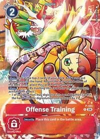 Offense Training (Starter Deck 19 Exclusive) - Digimon Promotion Cards - Digimon Card Game card
