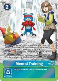 Mental Training (Starter Deck 19 Exclusive) - Digimon Promotion Cards - Digimon Card Game card