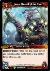 Jaron, Herald of the Hunt - Throne of the Tides - WoW card