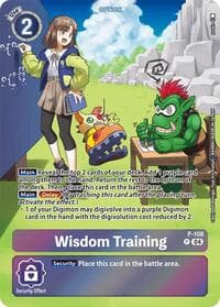 Wisdom Training (Starter Deck 19 Exclusive) - Digimon Promotion Cards - Digimon Card Game card