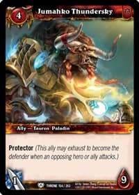 Jumahko Thundersky - Throne of the Tides - WoW card
