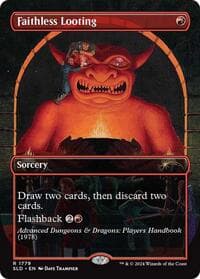 Faithless Looting - Secret Lair Drop Series - Magic: The Gathering card