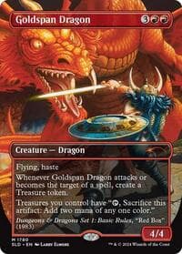 Goldspan Dragon - Secret Lair Drop Series - Magic: The Gathering card