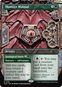 Monster Manual - Secret Lair Drop Series - Magic: The Gathering card