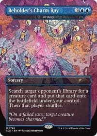 Beholder's Charm Ray - Bribery - Secret Lair Drop Series - Magic: The Gathering card
