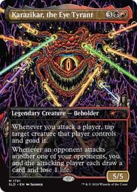 Karazikar, the Eye Tyrant - Secret Lair Drop Series - Magic: The Gathering card