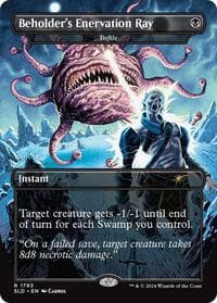Beholder's Enervation Ray - Defile - Secret Lair Drop Series - Magic: The Gathering card