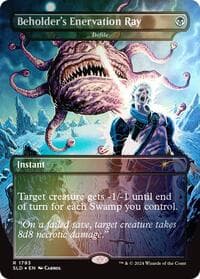 Beholder's Enervation Ray - Defile (Rainbow Foil) - Secret Lair Drop Series - Magic: The Gathering card