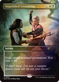 Anguished Unmaking (1800) (Rainbow Foil) - Secret Lair Drop Series - Magic: The Gathering card