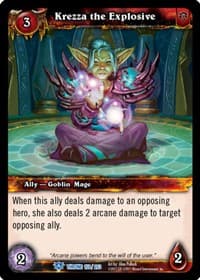 Krezza the Explosive - Throne of the Tides - WoW card