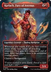 Karlach, Fury of Avernus - Secret Lair Drop Series - Magic: The Gathering card
