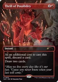 Thrill of Possibility (1805) - Secret Lair Drop Series - Magic: The Gathering card