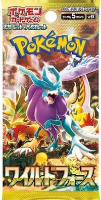 Wild Force Booster Pack - SV5K: Wild Force - Pokemon Japan card