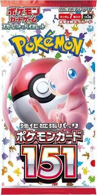 Pokemon Card 151 Booster Pack - SV2a: Pokemon Card 151 - Pokemon Japan card