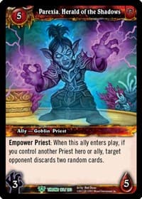 Parexia, Herald of the Shadows - Throne of the Tides - WoW card