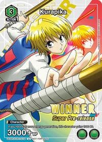 Kurapika (Super Pre-Release Winner) - UE02ST: HUNTER X HUNTER Super Pre-Release Starter Deck - Union Arena card