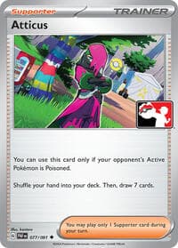 Atticus - Prize Pack Series Cards - Pokemon card