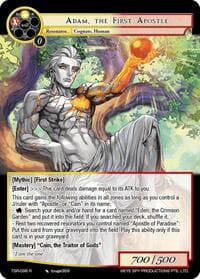 Adam, the First Apostle - The Battle at the Sacred Ruins - Force of Will card