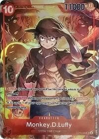 Monkey.D.Luffy (Treasure Booster Set) - One Piece Promotion Cards - One Piece Card Game card