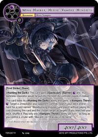 Mina Harker, Heroic Vampire Huntress - The Battle at the Sacred Ruins - Force of Will card