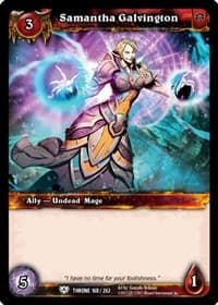 Samantha Galvington - Throne of the Tides - WoW card