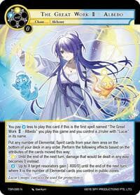 The Great Work II - Albedo - The Battle at the Sacred Ruins - Force of Will card