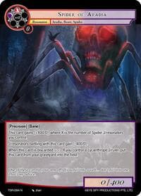 Spider of Aradia - The Battle at the Sacred Ruins - Force of Will card