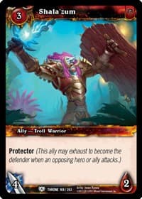 Shala'zum - Throne of the Tides - WoW card