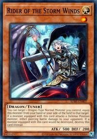 Rider of the Storm Winds - Structure Deck: Saga of Blue Eyes White Dragon (2020 Date Reprint) - YuGiOh card