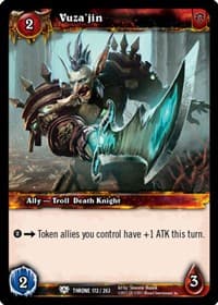 Vuza'jin - Throne of the Tides - WoW card