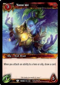 Yana'mi - Throne of the Tides - WoW card
