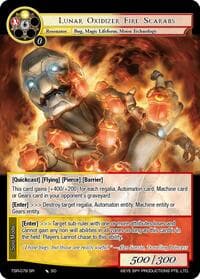 Lunar Oxidizer Fire Scarabs - The Battle at the Sacred Ruins - Force of Will card