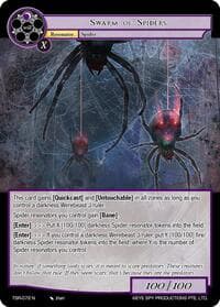 Swarm of Spiders - The Battle at the Sacred Ruins - Force of Will card