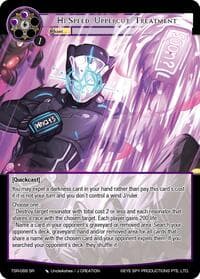 Hi-Speed Uppercut Treatment - The Battle at the Sacred Ruins - Force of Will card