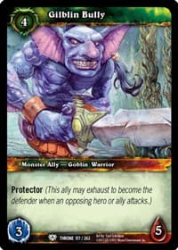 Gilblin Bully - Throne of the Tides - WoW card