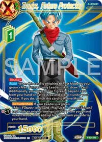 Trunks, Future Protector (Gold Stamped) - Promotion Cards - Dragon Ball Super: Masters card