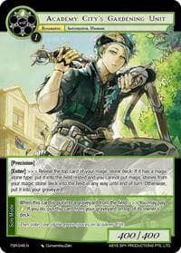Academy City's Gardening Unit - The Battle at the Sacred Ruins - Force of Will card