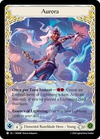 Aurora // Oscilio - Rosetta - Flesh and Blood TCG card