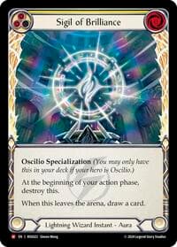 Sigil of Brilliance - Rosetta - Flesh and Blood TCG card