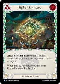 Sigil of Sanctuary - Rosetta - Flesh and Blood TCG card