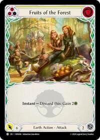 Fruits of the Forest (Yellow) - Rosetta - Flesh and Blood TCG card
