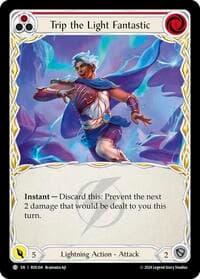 Trip the Light Fantastic (Red) - Rosetta - Flesh and Blood TCG card