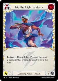 Trip the Light Fantastic (Yellow) - Rosetta - Flesh and Blood TCG card
