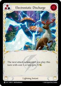 Electrostatic Discharge (Yellow) - Rosetta - Flesh and Blood TCG card